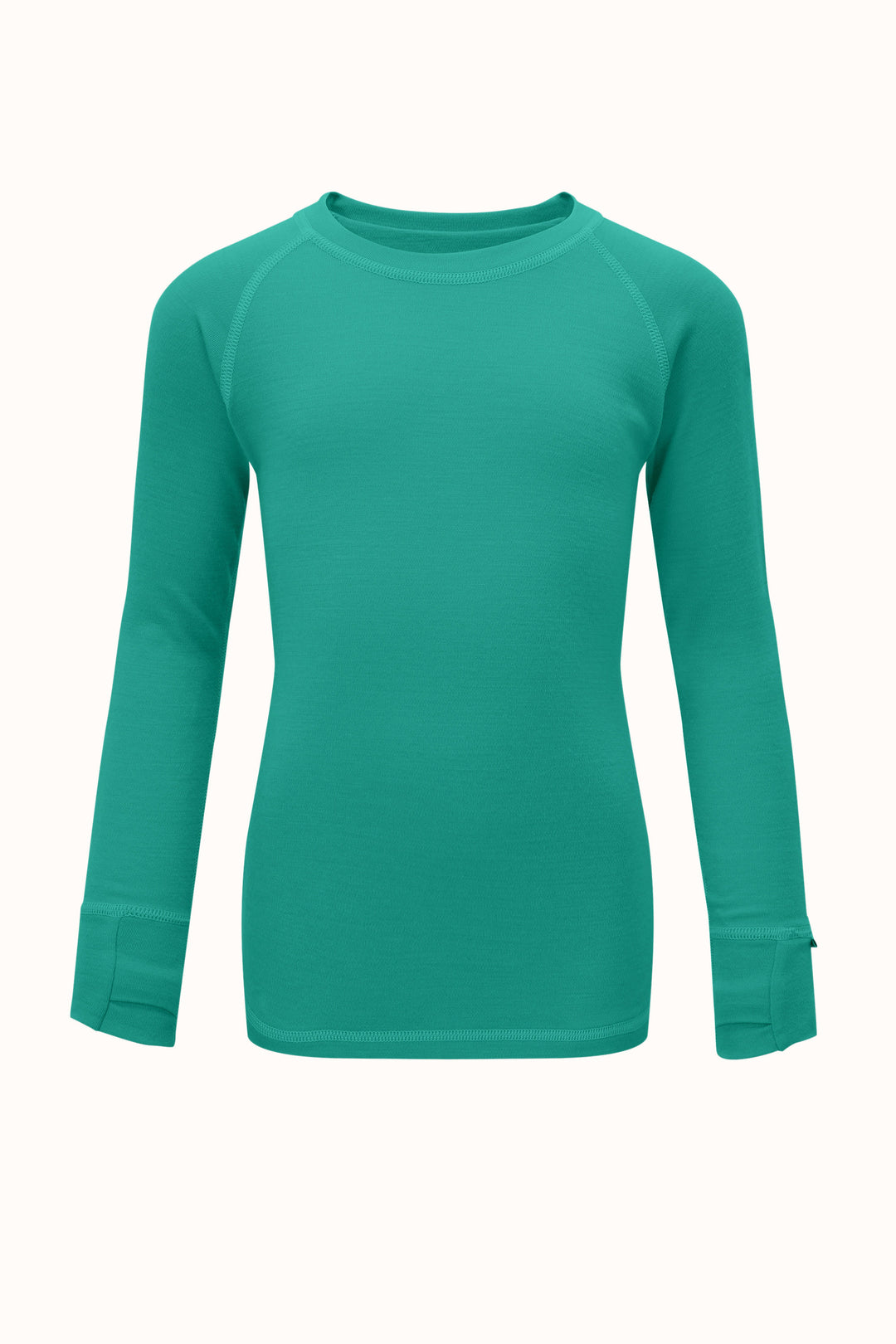 Imperfect Merino Kids Base Layer Top Imperfect Superlove Outlet Soft Red #colour_wild-green