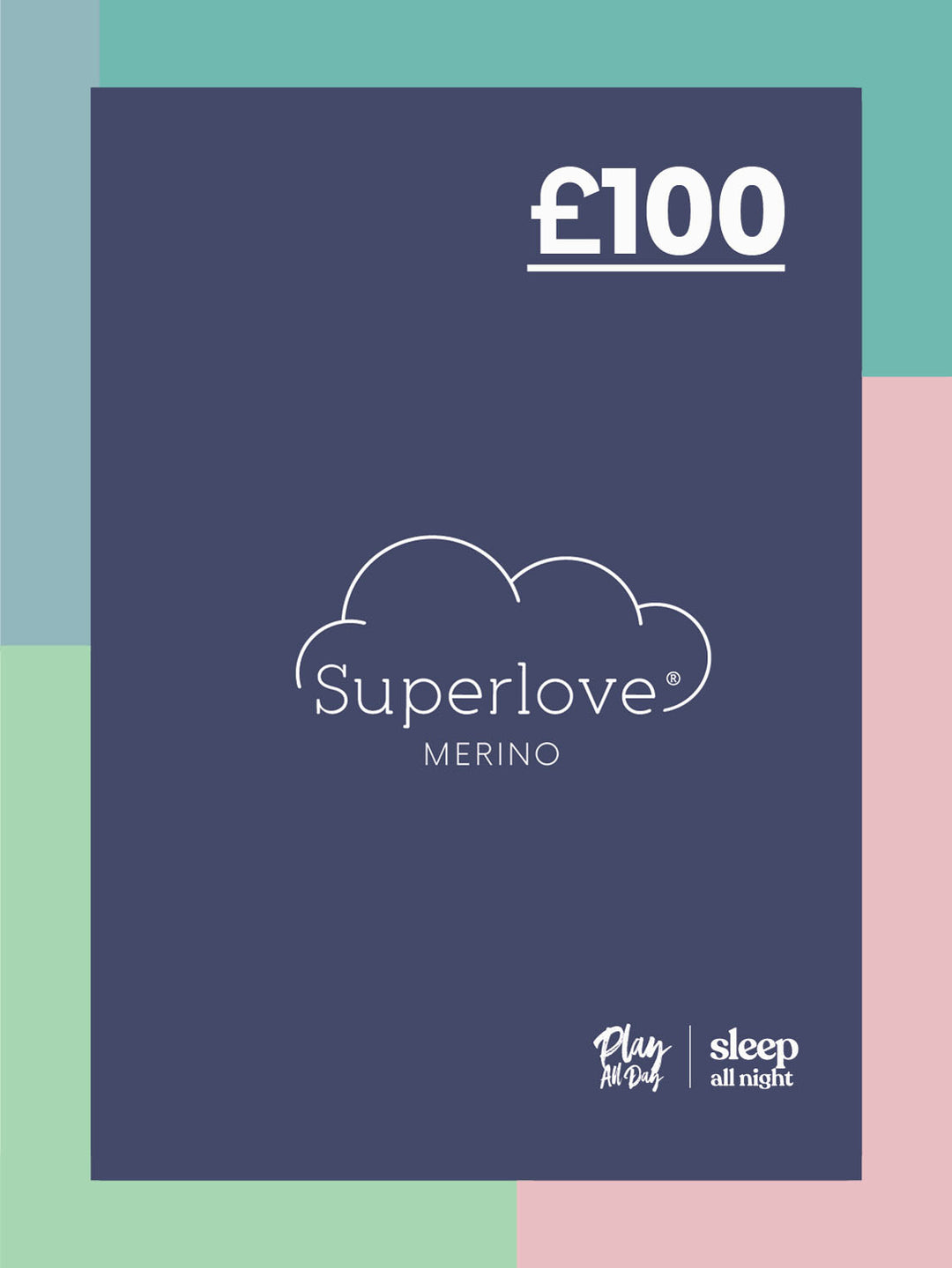 Gift Card Gift Cards Superlove Merino £100.00 GBP