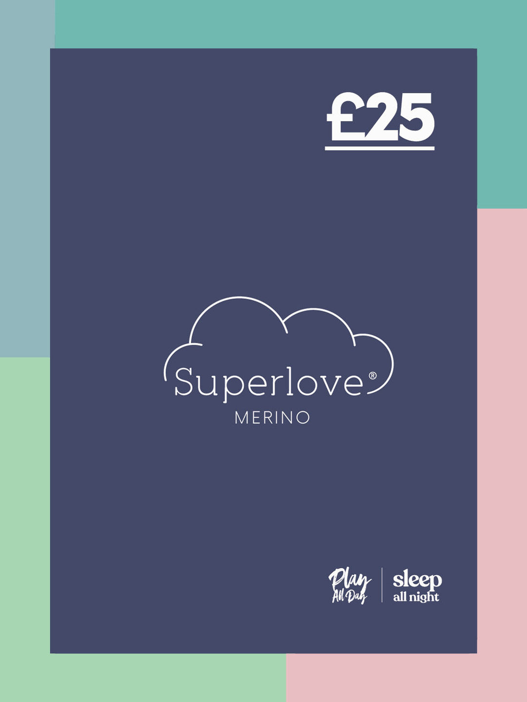 Gift Card Gift Cards Superlove Merino £25.00 GBP