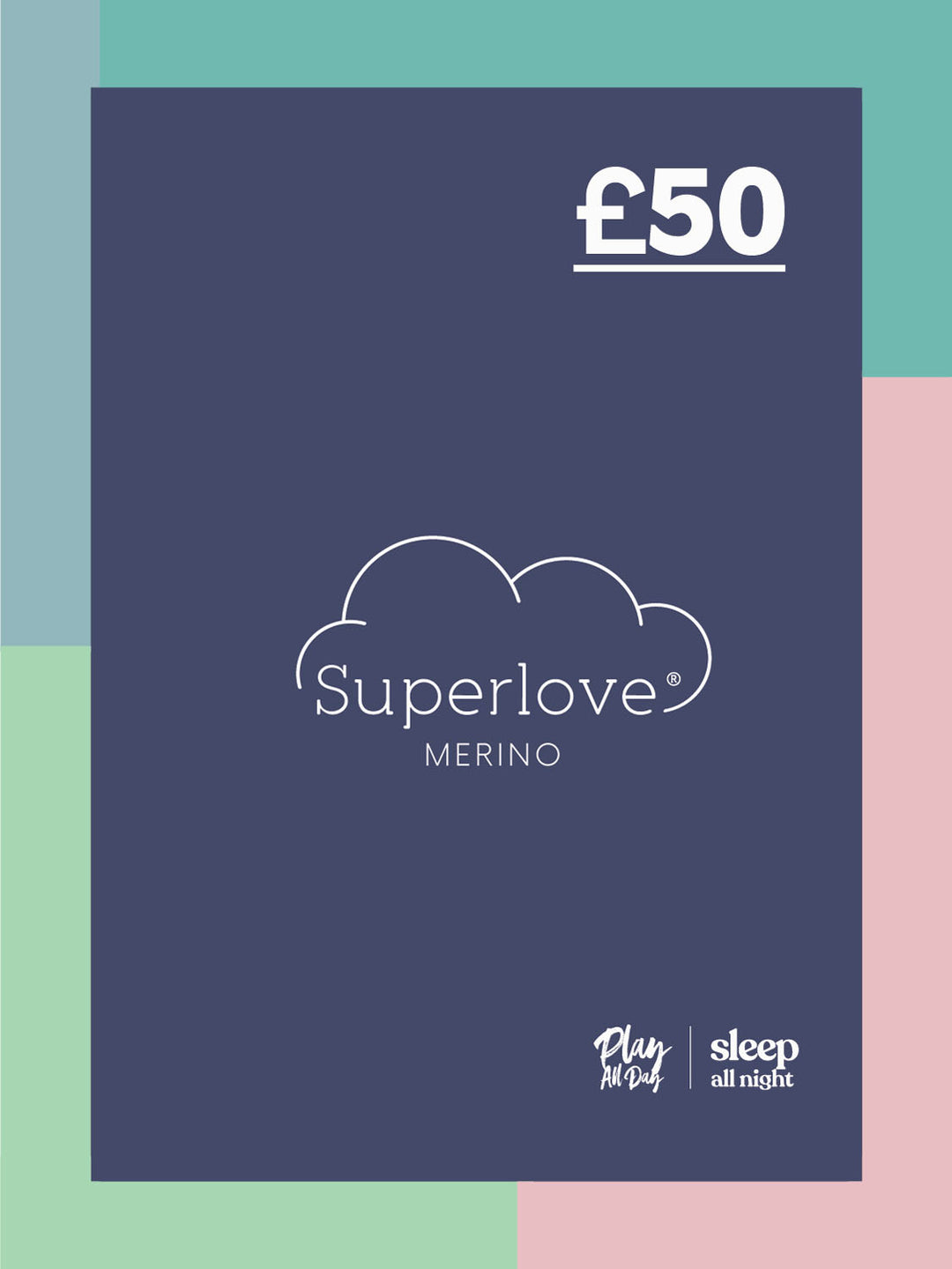 Gift Card Gift Cards Superlove Merino £50.00 GBP